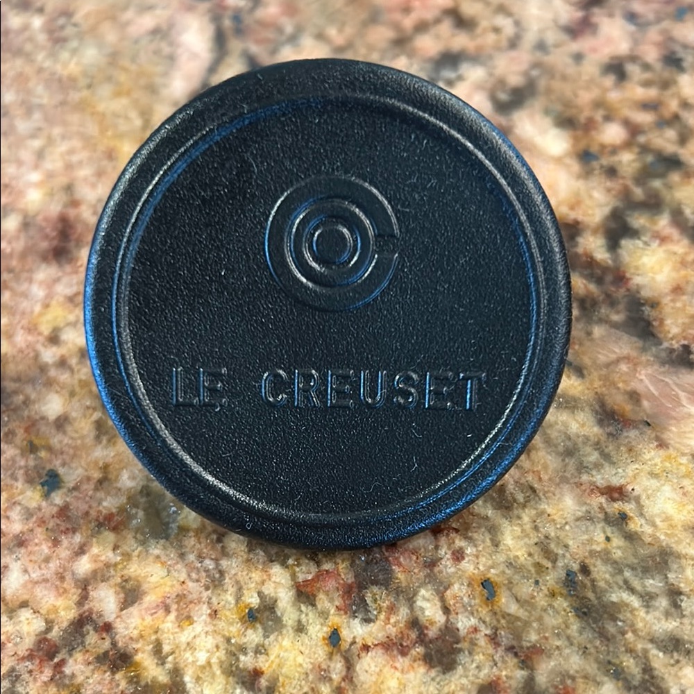 Le Creuset Matte Black Knob